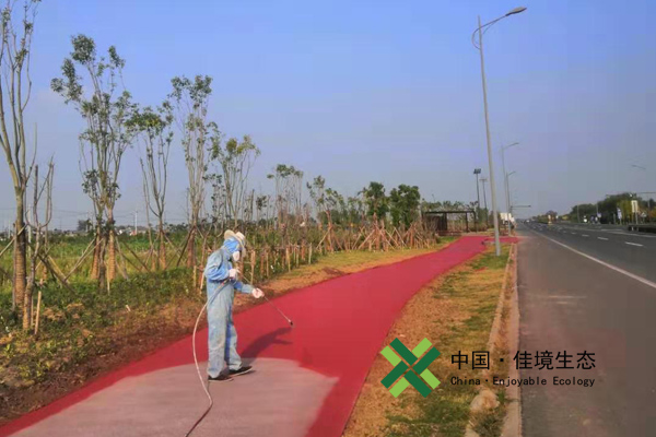 彩色透水混凝土保護劑噴涂技巧